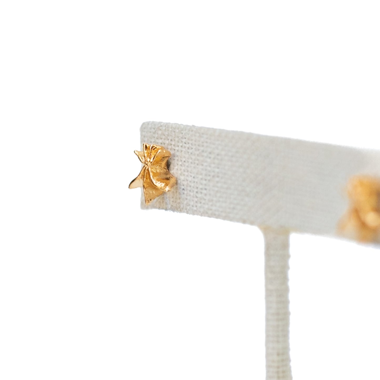 Star Anise Stud Earrings - Gold