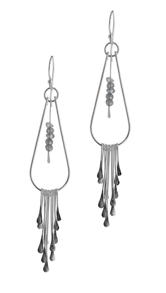 Monsoon Earrings - Silver