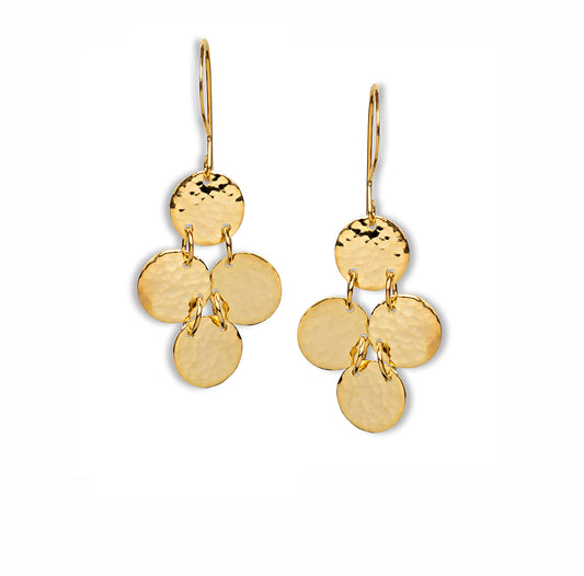 Rupee Earrings - Gold