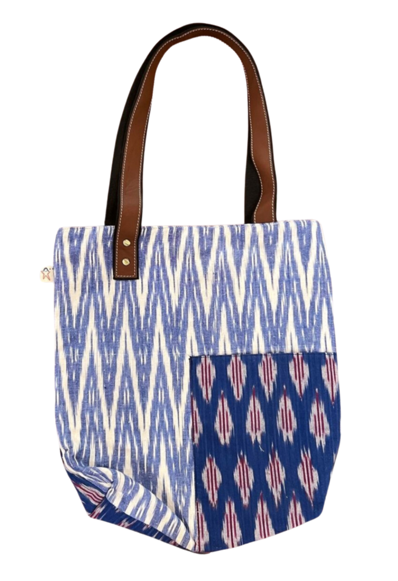 Market Tote Bag - Ikat