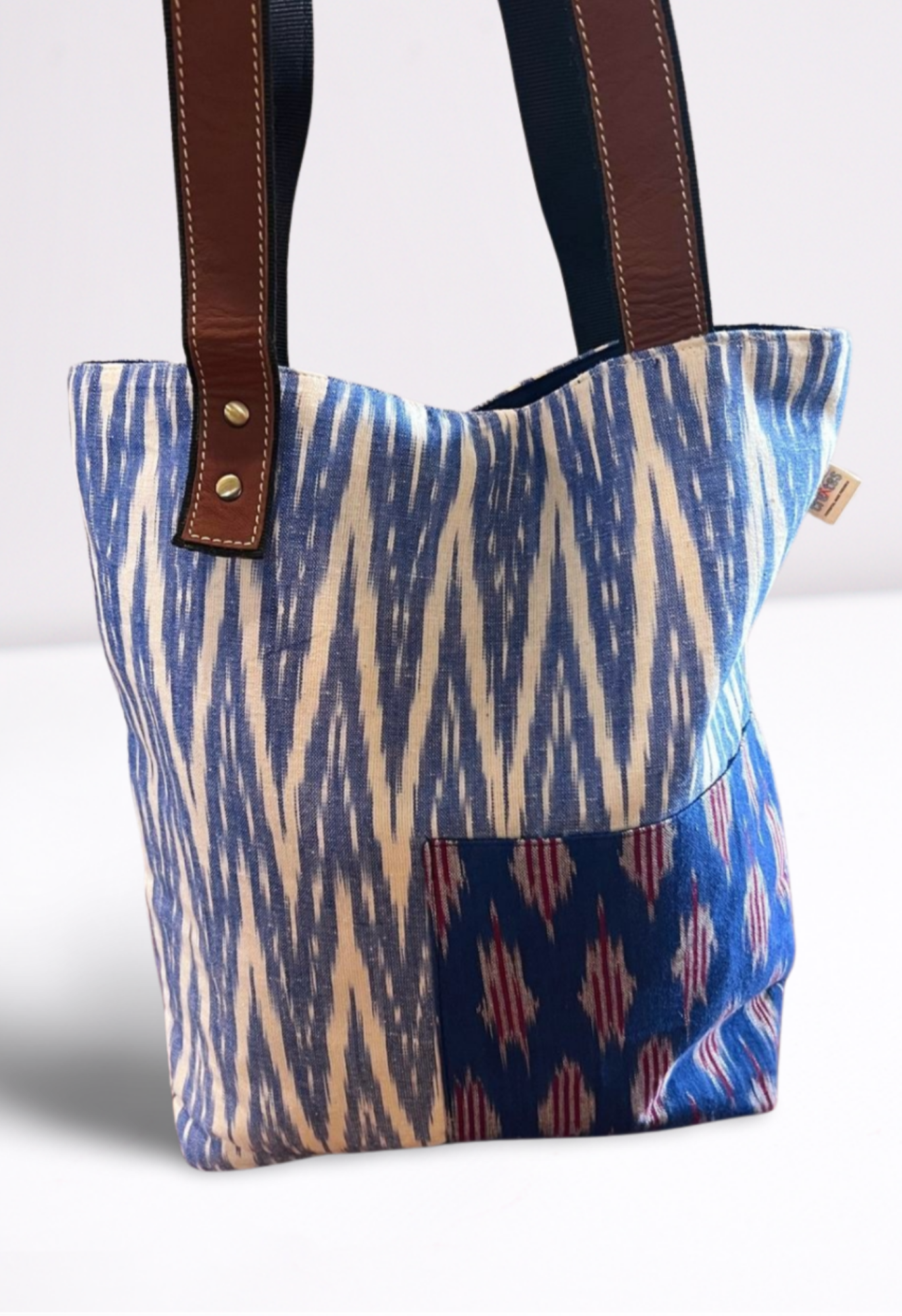 Market Tote Bag - Ikat