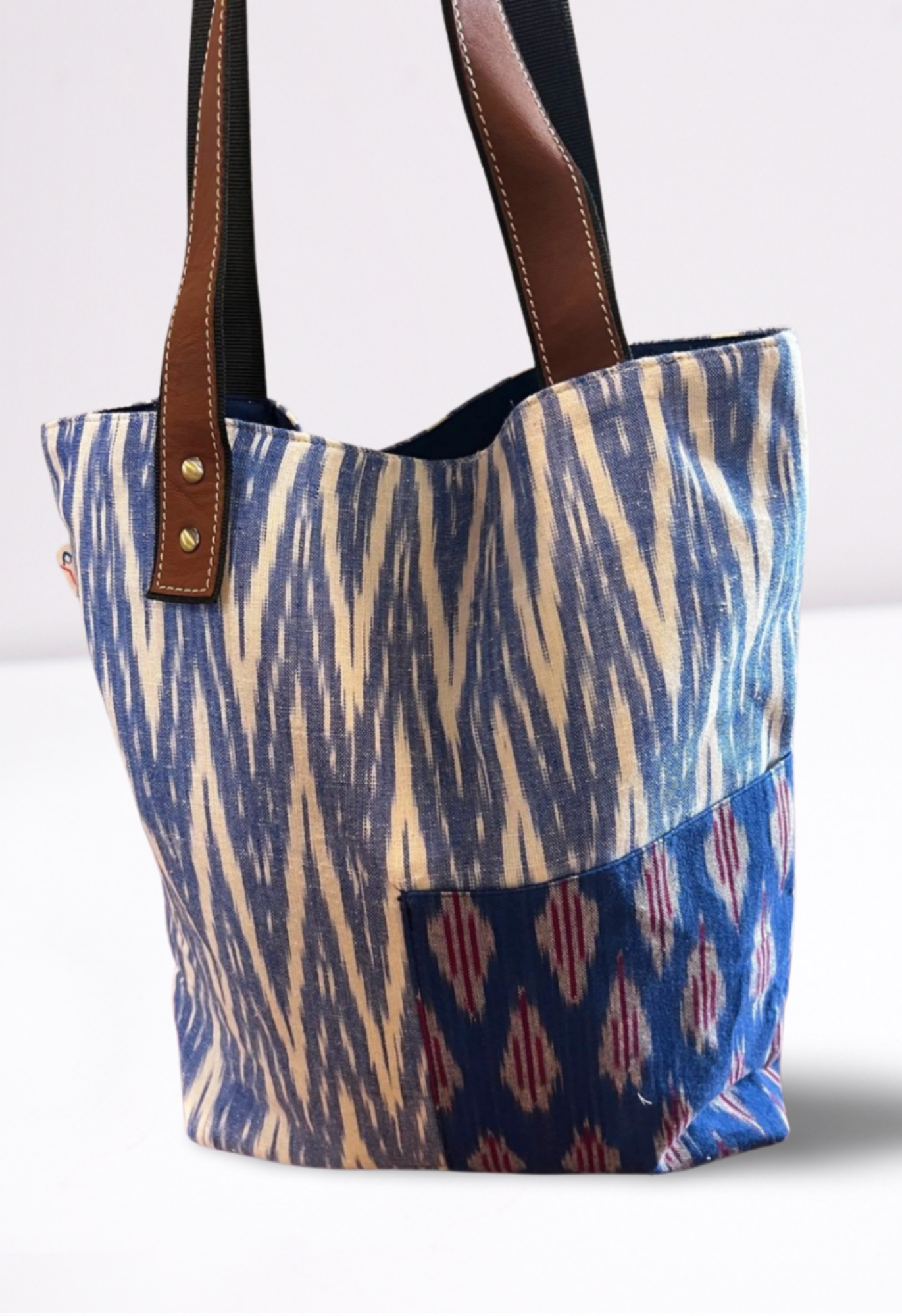 Market Tote Bag - Ikat