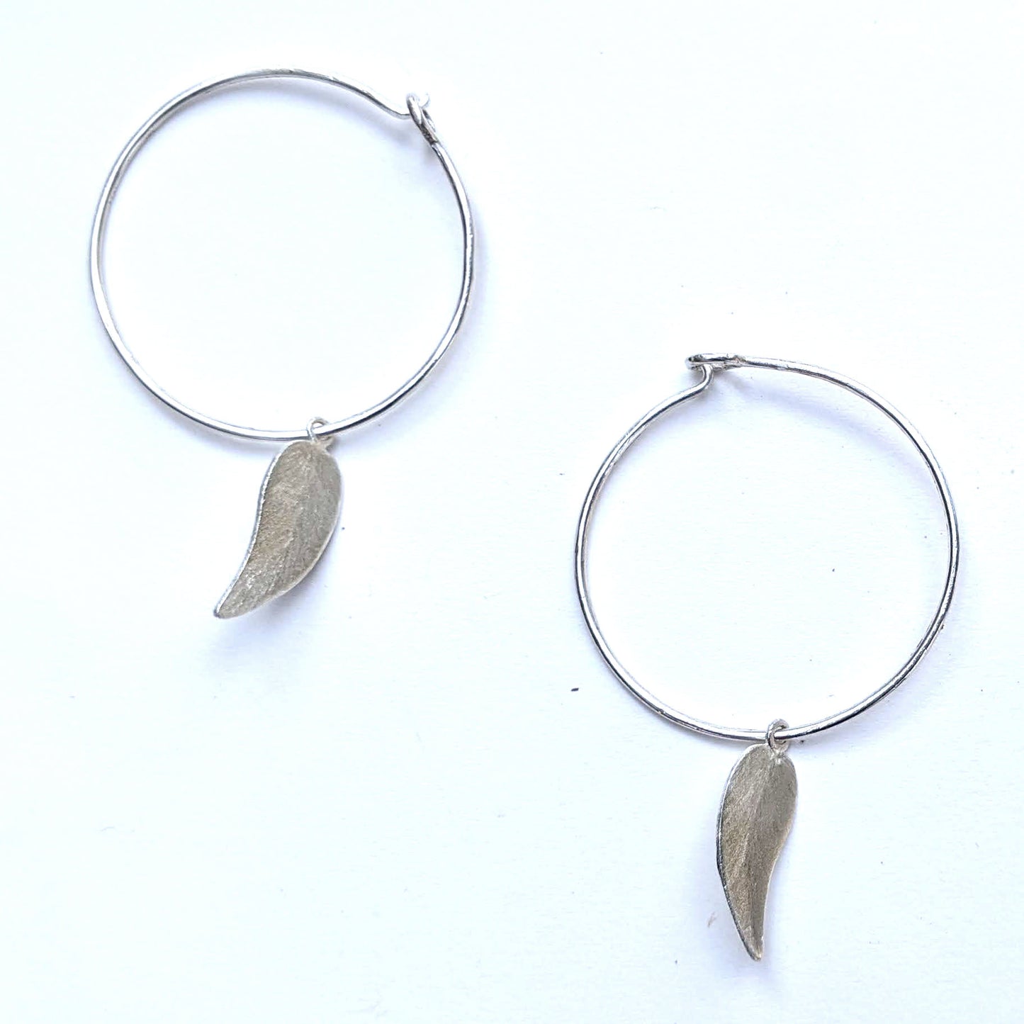 Maya Feather Hoop