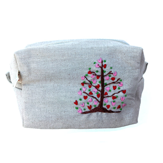Embroidered Travel/Toiletry Case