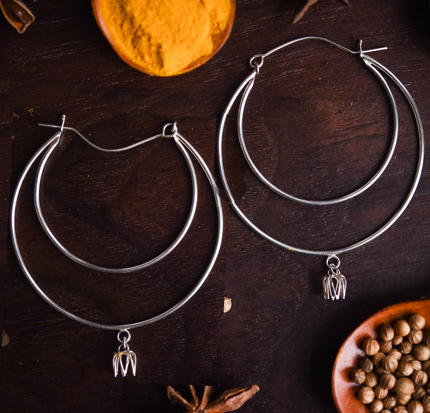 Masala Hoop Earrings